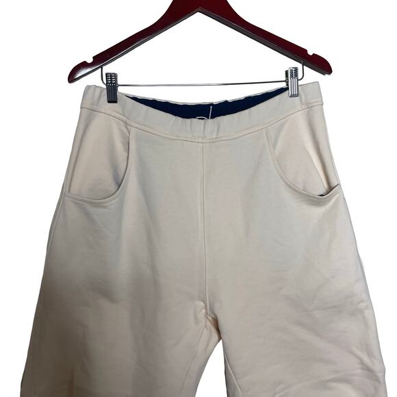 Roucha Penn Cotton Sweatpants in Ivory sz B US M - Picture 4 of 11